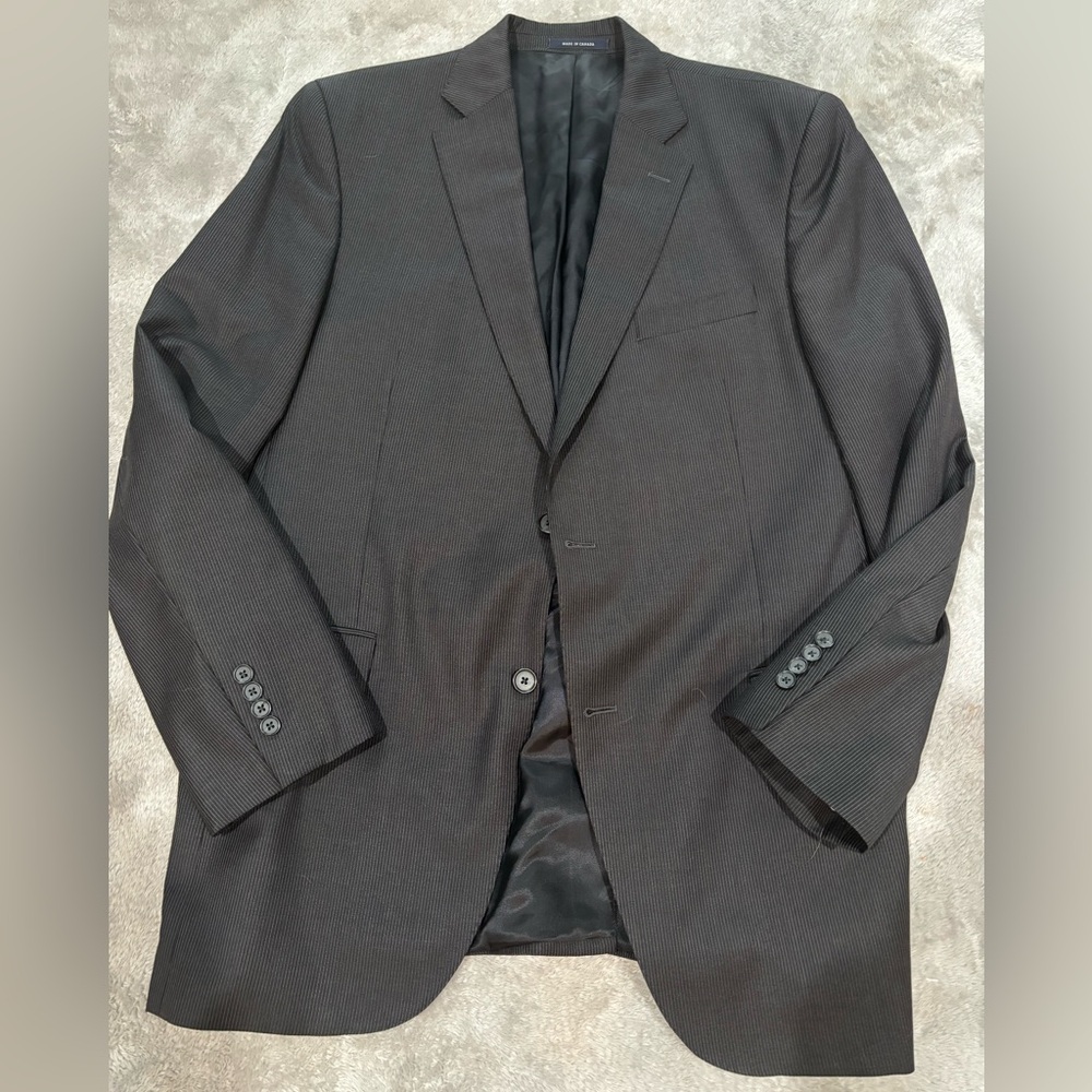Daniel Cremieux Black Suit Jacket Classic Cut‎